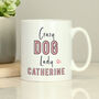 Personalised Crazy Dog Lady Mug, thumbnail 1 of 4