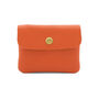 Monogram Personalised Small Leather Pocket Purse, thumbnail 5 of 12