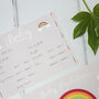 Rainbow Baby Shower Prediction Cards, thumbnail 2 of 5