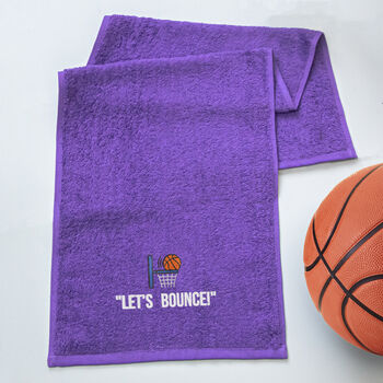 Basketball Sports Towel, 3 of 7
