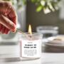 Personalised Funny Scented Jar Candle, thumbnail 3 of 4