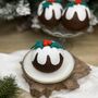 Felt Christmas Pudding, thumbnail 2 of 4