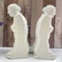 Pair Of Venus White Bookends Heavy Book Holders Gift, thumbnail 9 of 9