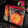 Dahlia Velvet Makeup And Travel Pouch | Great Gift For Mum, thumbnail 6 of 11