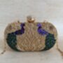 Gold Peacock Clutch Bag, thumbnail 6 of 9
