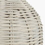 Grey Wash Rattan Bottle Table Lamp, thumbnail 7 of 7