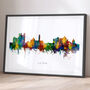 Luton Skyline Cityscape Art Print, thumbnail 1 of 12
