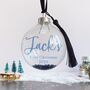 Personalised Baby's 1st Christmas Bauble, thumbnail 1 of 4