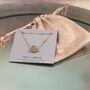 Citrine 14k Gold Plated Necklace Gift For Success, thumbnail 2 of 6