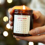 Advent Calendar Gift Candle Personalised Apothecary, thumbnail 1 of 11