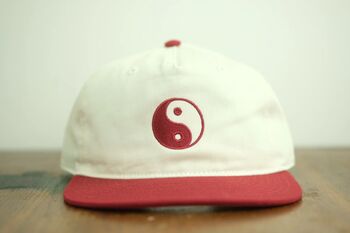 Hoy Yin Yang Five Panel Cap Crimson, 4 of 6