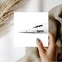 Concorde Nose – Hand Drawn Aviation Card, thumbnail 1 of 6