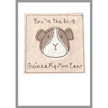 Personalised Guinea Pig Birthday Card, 3 of 10