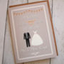 Personalised Classic Wedding Card, thumbnail 3 of 5
