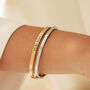 Personalised Gold Or Silver Plated Engraved Bracelet, thumbnail 4 of 10
