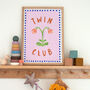 Floral Twin Nursery Print, thumbnail 6 of 9
