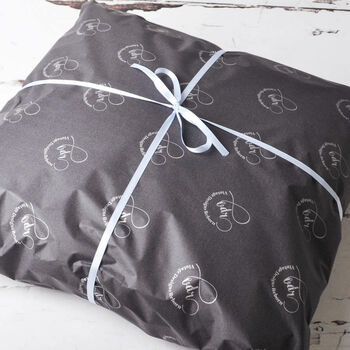 Watercolour Elegant Wedding Anniversary Cushion, 4 of 4