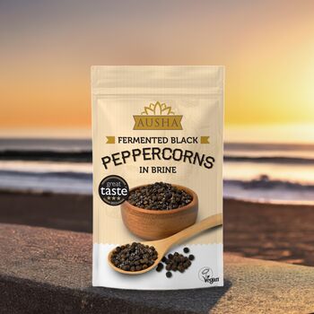 Ausha Black Peppercorns Fermented 200g Great Taste Award, 12 of 12