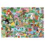 1000 Piece Cat's In The Garden Jigsaw Puzzle, thumbnail 2 of 6