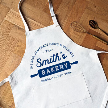 Personalised Baking Aprons Custom Baking Gift, 3 of 4