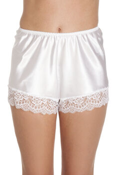 English Made White Satin Lace Camisole Set With French Knickers Ladies Size 8 To 28 UK, 5 of 8