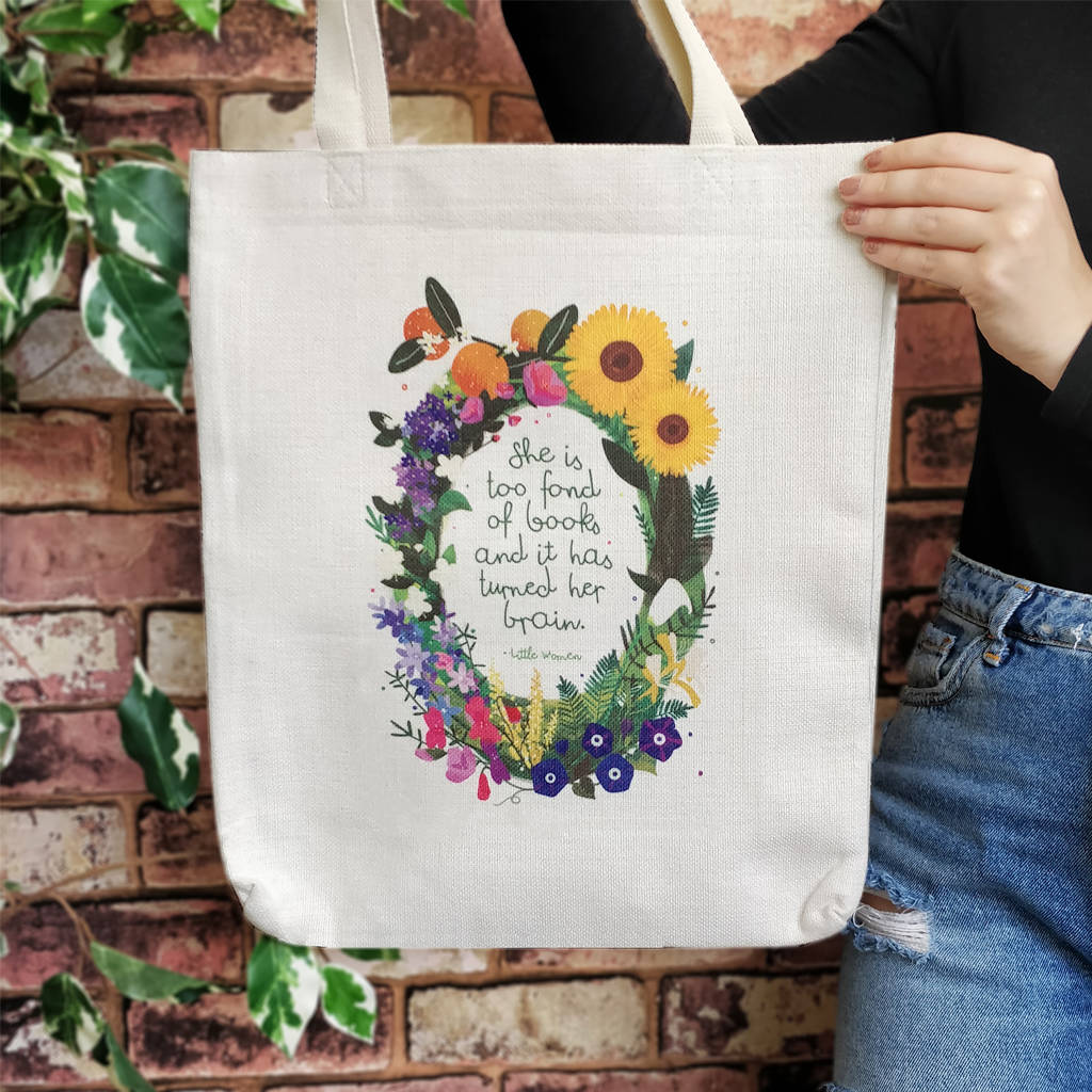 Tote Bag For Book Lovers By Bookishly