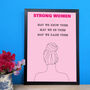 Strong Women Inspirational Prints, thumbnail 3 of 5