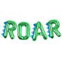 Dinosaur Party Roar Green Balloon Bunting, thumbnail 2 of 3