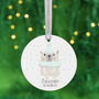 Personalised Baby's First Christmas Bauble, thumbnail 1 of 9