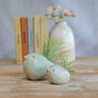 Bird Air Plant Holder In Mint Green, thumbnail 1 of 11