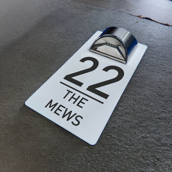 Personalised Solar House Sign, 2 of 8