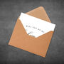 Will You Be My Bridesmaid Card, thumbnail 5 of 5