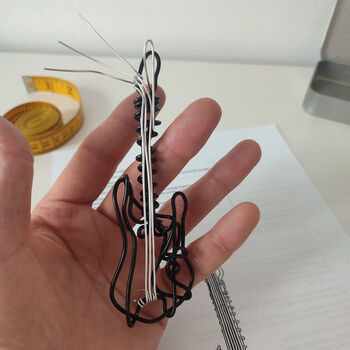 The Wire Lab: S Style Guitar Wire Sculpture Kit, 9 of 12