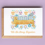 'We Be Long Together' Sausage Dogs Card, thumbnail 1 of 2