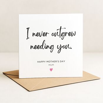 Heartfelt Personalised Mother's Day Card, 5 of 7