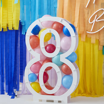 balloon mosaic birthday happy number notonthehighstreet