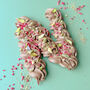 Raspberry And Pistachio Chocolate Truffle Letter, thumbnail 3 of 6