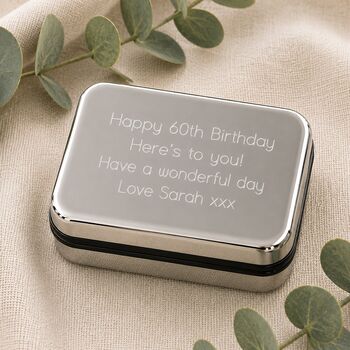 Luxury 60th Birthday Sixpence Necklace, 5 of 8