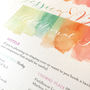 Love Rainbow Watercolour Wedding Invitation, thumbnail 8 of 11