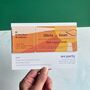 Fun Colourful Wedding Invitation, thumbnail 1 of 8