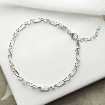 Sterling Silver Bristol Link Bracelet, 4 of 5
