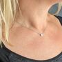 The Tiny Star Sterling Silver Necklace, thumbnail 2 of 3