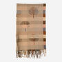 Brown Tree Of Life Supersoft Winter Scarf, thumbnail 1 of 4