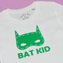 'Bat Kid' Super Cool Kids T Shirt, thumbnail 4 of 4