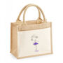 Personalised Purple Dress Girls Gift Bag, thumbnail 3 of 3