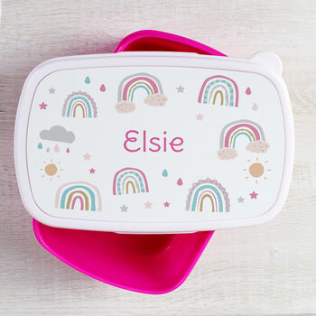 Personalised Rainbow Lunch Box, 7 of 10