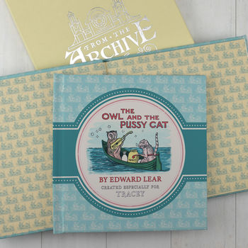 Personalised The Owl And The Pussy Cat Gift Book, 4 of 5