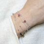 Sterling Silver Rainbow Tourmaline Necklace/Bracelet, thumbnail 2 of 5