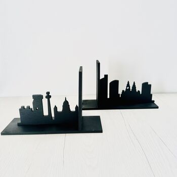 Liverpool Modern Skyline Bookends, 2 of 2