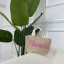 Personalised Mini Straw Hand Bag, thumbnail 2 of 5
